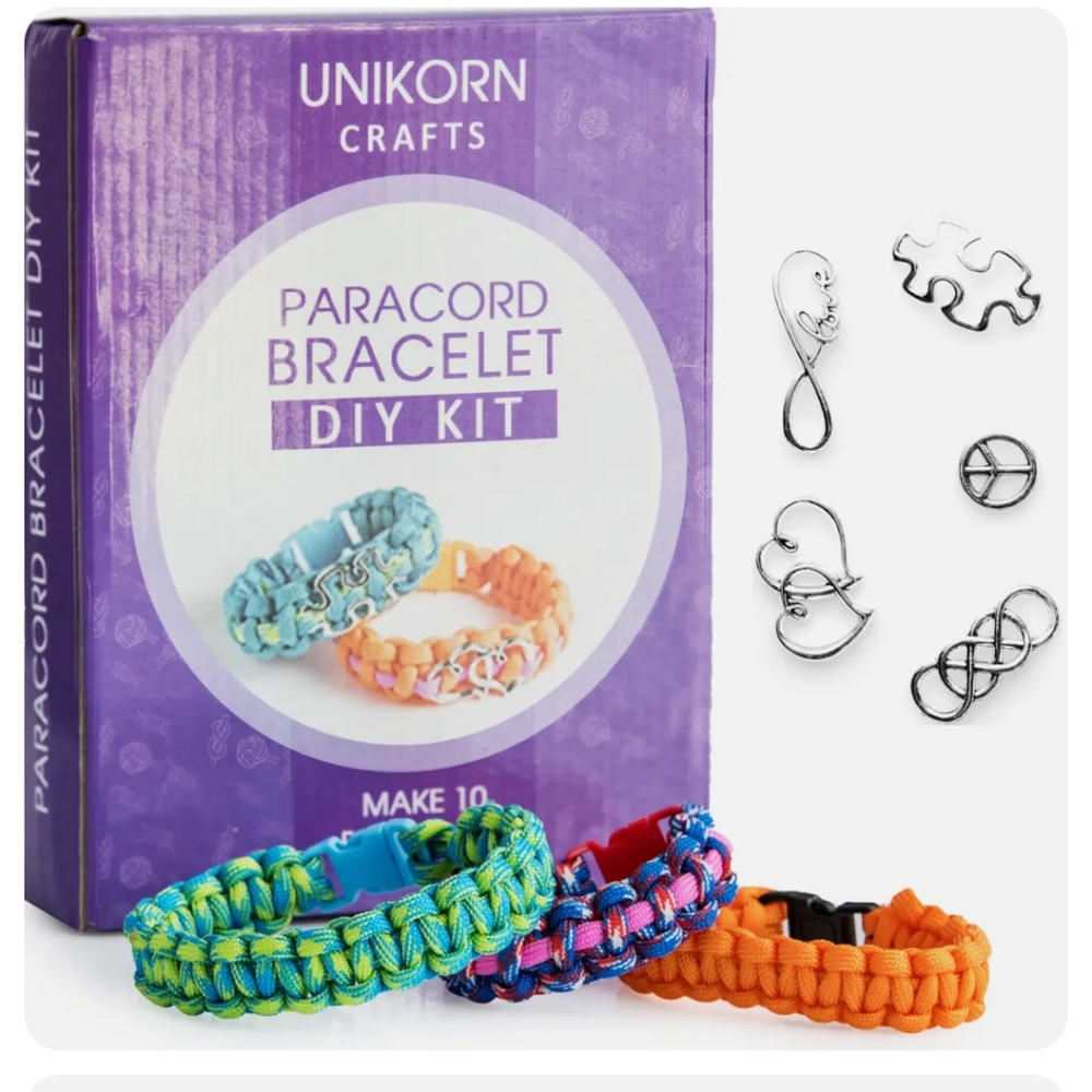 Paracord Bracelet Making Set DIY Kids Bracelets Craft Kit